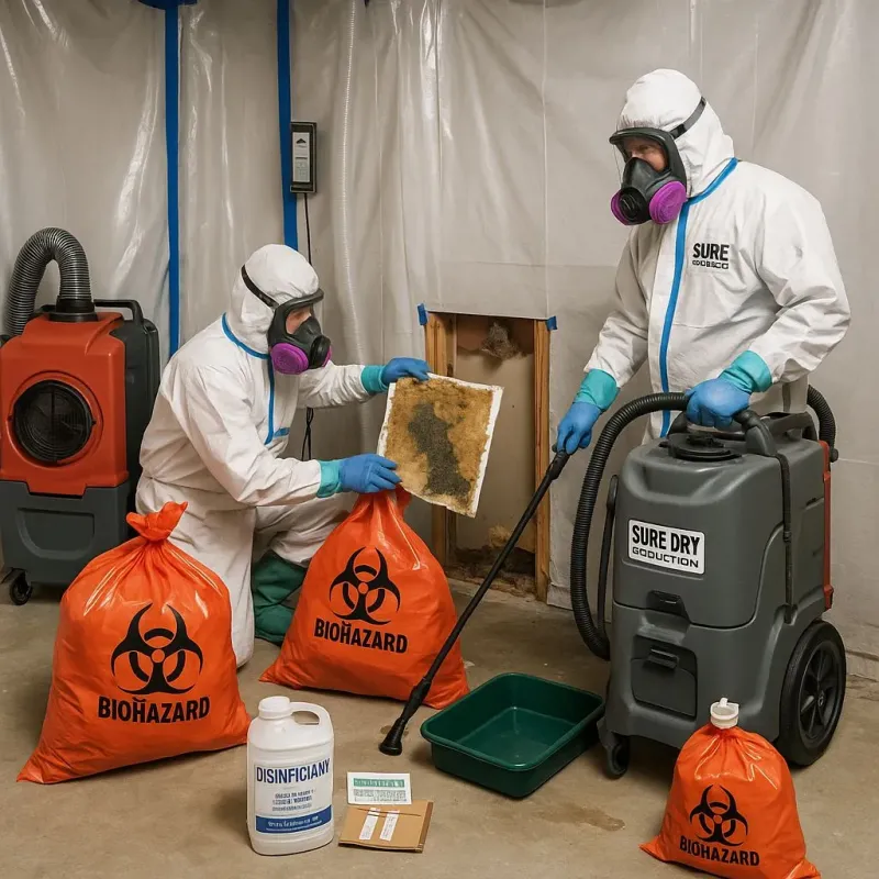 Contaminated Water Handling Protocols process in Hereford, TX